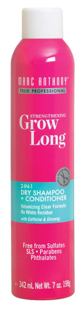 Marc Anthony Grow Long 2-In-1 Dry Shampoo + Conditioner 7 Ounce (342ml) (2 Pack)