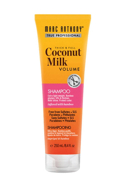 Marc Anthony Milk Shampoo Volume Ounce 250ml, coconut, 8.4 Fl Oz