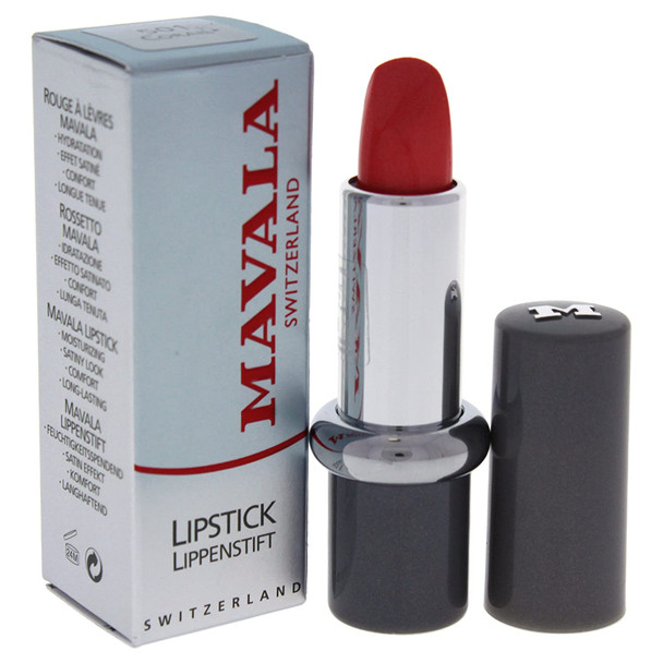 Mavala Lipstick, No.501 Corail | Leaves Lips Soft and Silky | Shea Butter | Aloe Vera | Vitamin E | Long Lasting | Smooths and Protects Lips | 0.14 Ounce