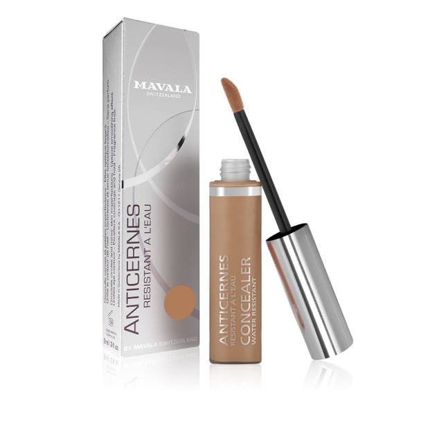 Mavala Switzerland Concealer Water Resistant No.03 Intense | Fine Texture | Hide Dark Spots and Fine Lines | Strong Coverage and Hold | Gentle on Skin | Fragrance Free