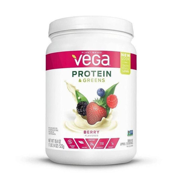 Vega Protein & Greens Berry 18.4 oz