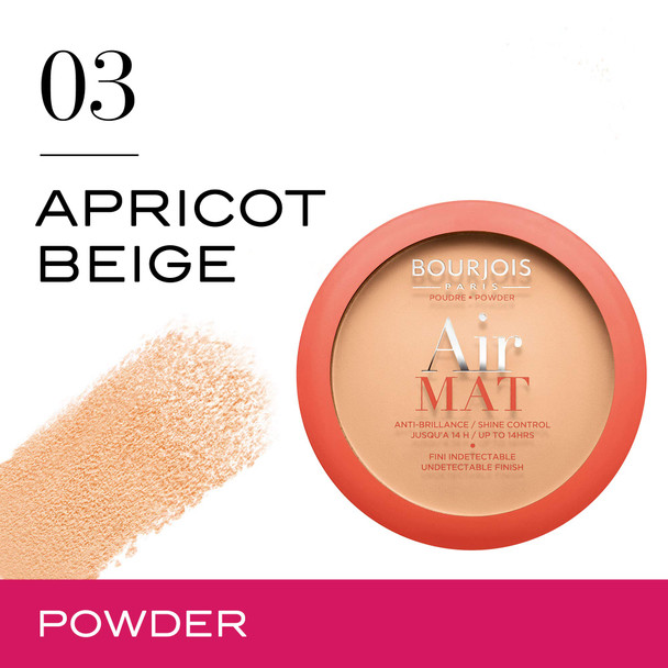 Bourjois Airmat Pressed Powder 03 Apricot Beige