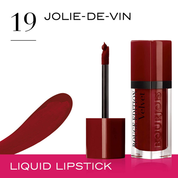 Bourjois Rouge Edition Velvet Lipstick Jolie De Vin T19