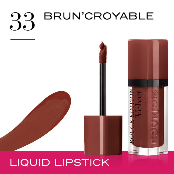 Bourjois Rouge Edition Velvet Liquid Lipstick 33