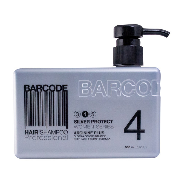 Barcode Hair Shampoo Silver Protect | 500 Ml