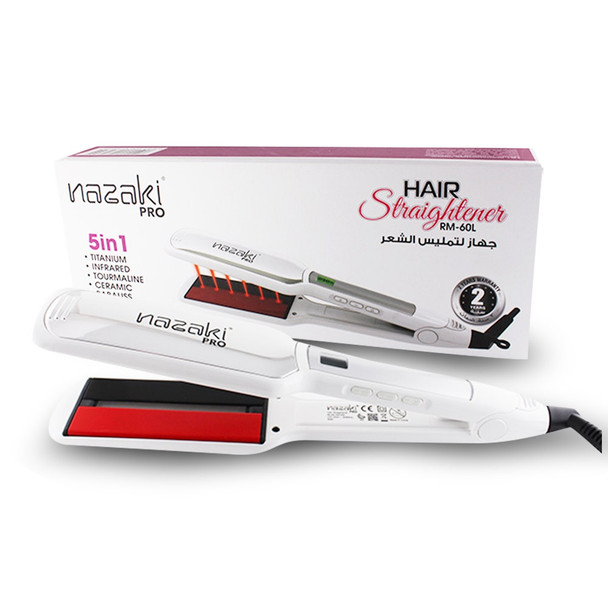 Nazaki Hair Straightener Infrared Nazaki Pro Rm-60L