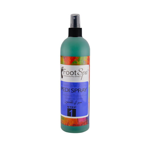Foot Spa Foot Spray Antiseptic - Peppermint & Eucalyptus Oil | 473 Ml
