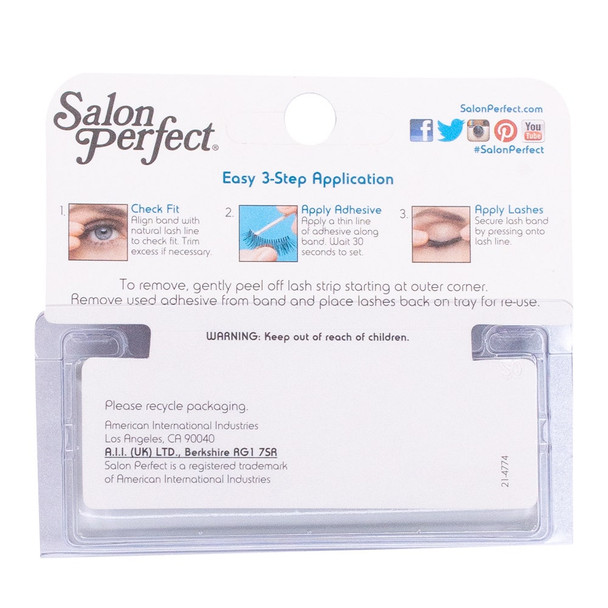 Salon Perfect Demi Black Go Glam 120 Strip Eyelash