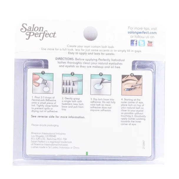 Salon Perfect Medium Black Flair Individual Eyelash