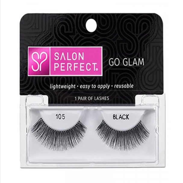 Salon Perfect Black Go Glam | 105 Strip Eyelash