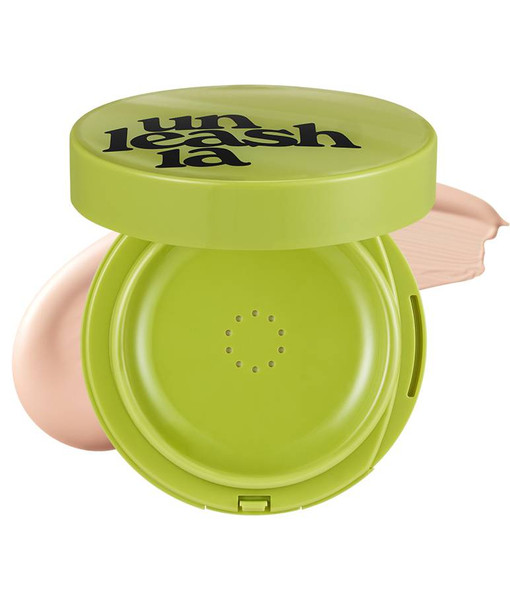 Unleashia Satin wear healthy-green cushion SPF30/ PA+++  -   18C Seashell Unleashia Satin wear healthy-green cushion SPF30/ PA+++  -   18C Seashell
