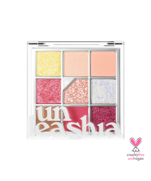 Unleashia Glitterpedia Eye Palette - 07 All of Peach Ade