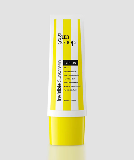 SunScoop Invisible Sunscreen SPF 40 - 45 gm