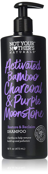 Not Your Mother's Activated Bamboo Charcoal & Purple Moonstone Shampoo, Multi, 16 Fl Oz