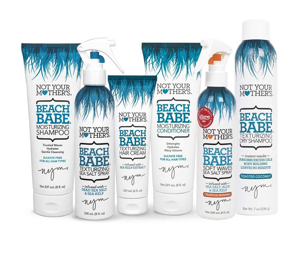 Not Your Mother's Beach Babe Moisturizing Shampoo, Coconut, 8 Ounce