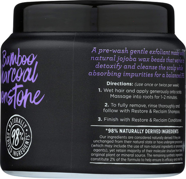 Not Your Mother's Activated Bamboo Charcoal & Purple Moonstone Scalp Scrub, 10 Oz