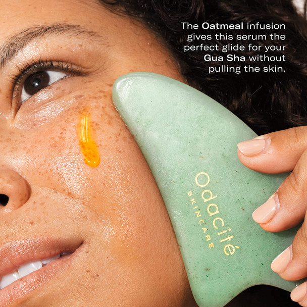 Odacite Face Serum & Acne Mask, Pore Cleanser Facial Oil for Skincare - All Embracing Watermelon & Hibiscus Glow Recipe - Facial Serum, Blackhead Remover, Pimple Clearing Serum, Face Moisturizer Serum, Hydrating & Anti-Aging, 1.69 fl. oz.