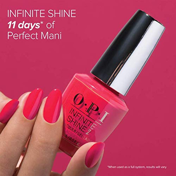 OPI Infinite Shine 1 Ridge Filler Primer, Nail Treatment and Base Coat, 0.5 fl oz