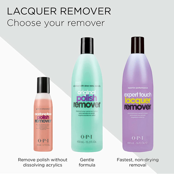 OPI Nail Polish Remover, Expert Touch, Non-Drying Formula