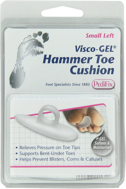 PediFix Visco-gel Hammer Toe Cushion, Small Left