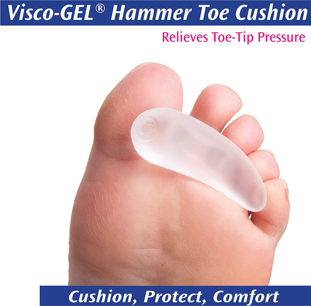 PediFix Visco-gel Hammer Toe Cushion, Small Left