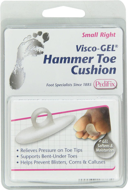 PediFix Visco-gel Hammer Toe Cushion, Small Right