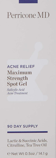 Perricone MD Acne Relief Maximum Strength Spot Gel 0.5 oz