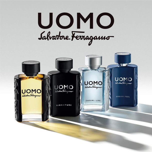 Salvatore Ferragamo Uomo Signature by Salvatore Ferragamo Eau De Parfum Spray 1 oz Men