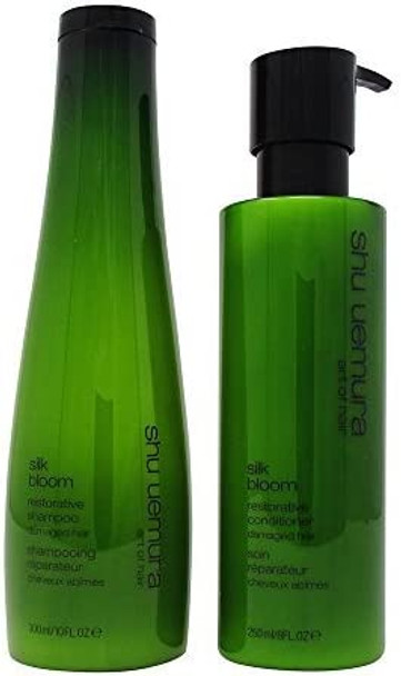 Shu Uemura Silk Bloom Shampoo 10.0 oz & Conditioner 8.0 oz 1 Set