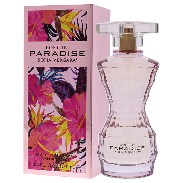 SOFIA VERGARA Lost In Paradise Women EDP Spray, 3.4 Fl Oz (Pack of 1), (551956)