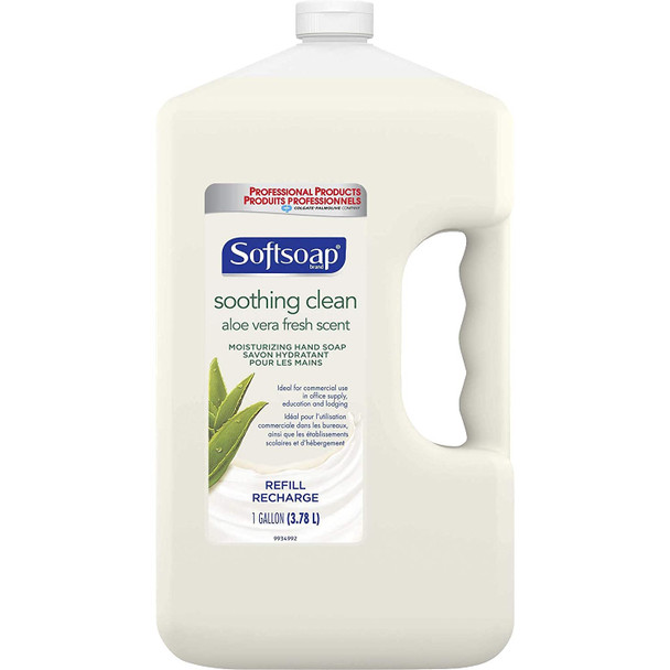 Softsoap - 01900EA SOFTSOAP Liquid Hand Soap Refill, Soothing Aloe Vera, 1 Gallon (single bottle)