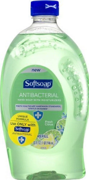 Softsoap Antibacterial Hand Soap Fresh Citrus (Pack of 2) by Softsoap