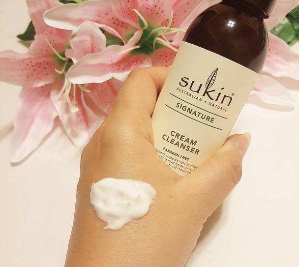 Sukin Naturals Cream Cleanser Pump, 4.23 Fluid Ounce