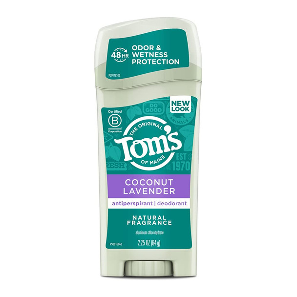 Tom's of Maine Antiperspirant Deodorant for Women, Coconut Lavender, 2.25 oz.