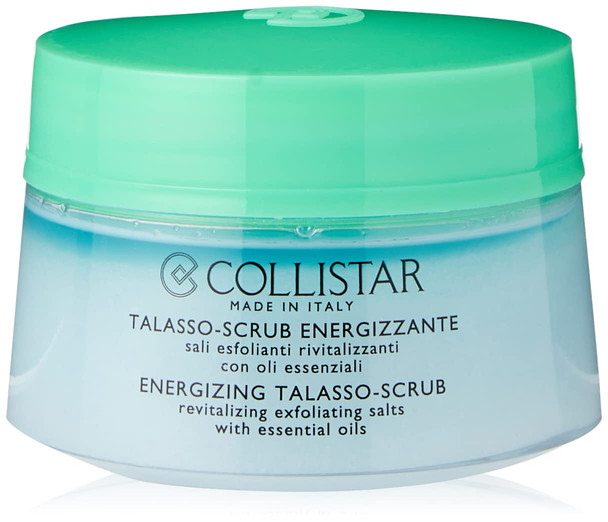 Collistar Thalasso Energizing scrub, body scrub with exfoliating sea salts and precious oils for an intense effect of energy and vitality, for all skin types, 300 g