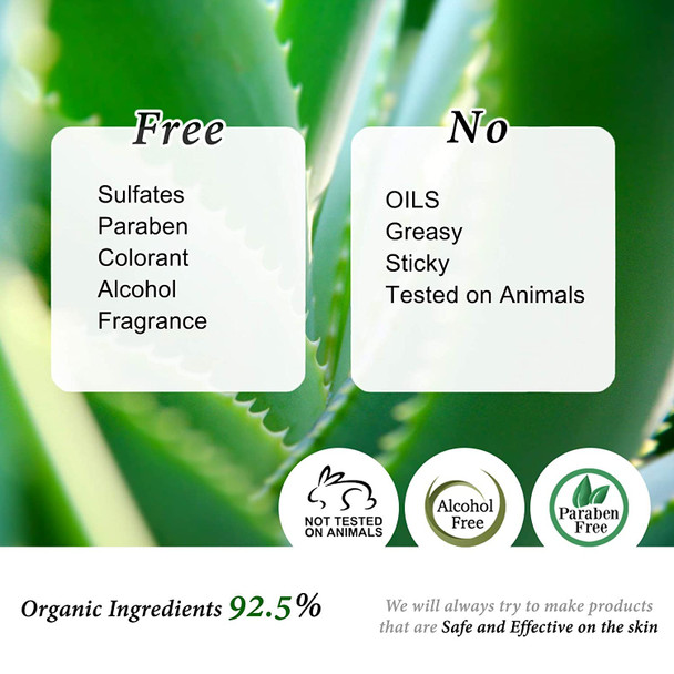 Cos De BAHA Aloe Vera Nourishing Facial Serum - No Sticky, Pure Organic Aloe, Moisturizing, Calming & Revitalizing, Restores Dehydrated Skin, Face and Body After Sun Care, 4 Fl Oz (120ml) Cos De BAHA Aloe Vera Nourishing Facial Serum - No Sticky, Pure Organic Aloe, Moisturizing, Calming & Revitalizing, Restores Dehydrated Skin, Face and Body After Sun Care, 4 Fl Oz (120ml)