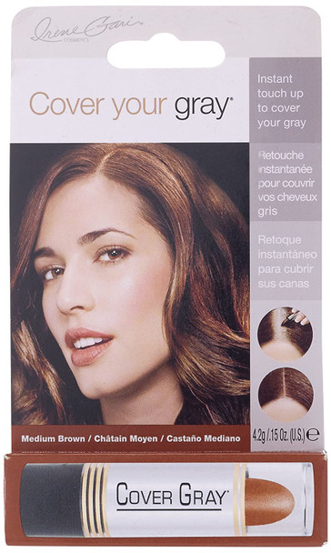Cover Your Gray Touch-Up Stick - Medium Brown 0.15 Ounce