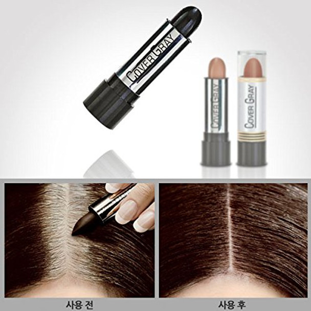 Cover Your Gray Hair Color Touch-Up Stick - Dark Brown