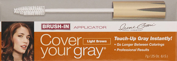 Cover Your Gray Brush-in Wand, Light Brown