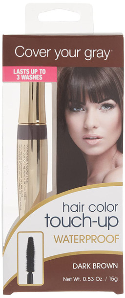 Cover Your Gray Waterproof Brush-in Hair Color Touch-Up - Dark Brown
