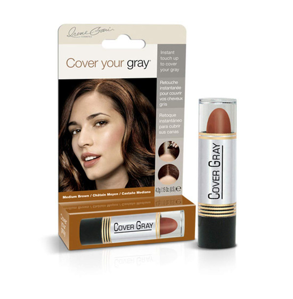 Cover Your Gray Hair Color Touch-Up Stick - Medium Brown (3-Pack)