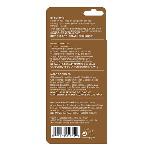 Cover Your Gray Pro-Growth Hair Touch-up with Castor Oil - Medium Brown