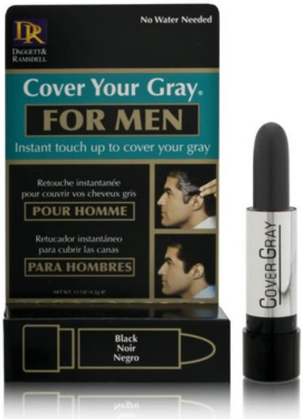 Cover Your Gray for Men stick-black 0.15 oz (Pack of 3)