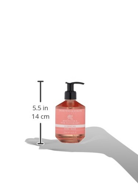 Crabtree & Evelyn Rosewater & Pink Peppercorn Hand Wash, 8.5 Fl Oz