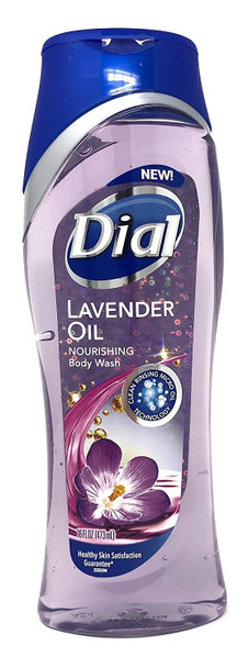 Dial Lavender Oil Nourishing Body Wash, 16 oz (Pack of 2)