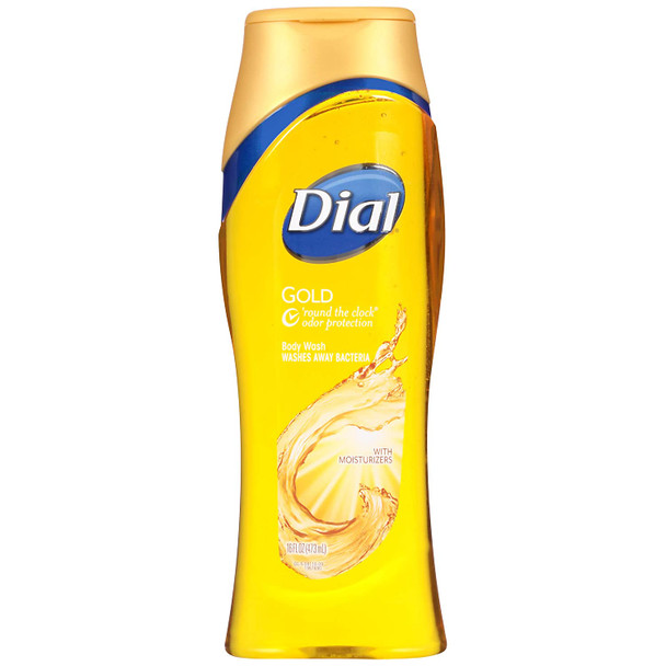 Dial Gold Hydrating Body Wash 16 oz (Pack of 3)