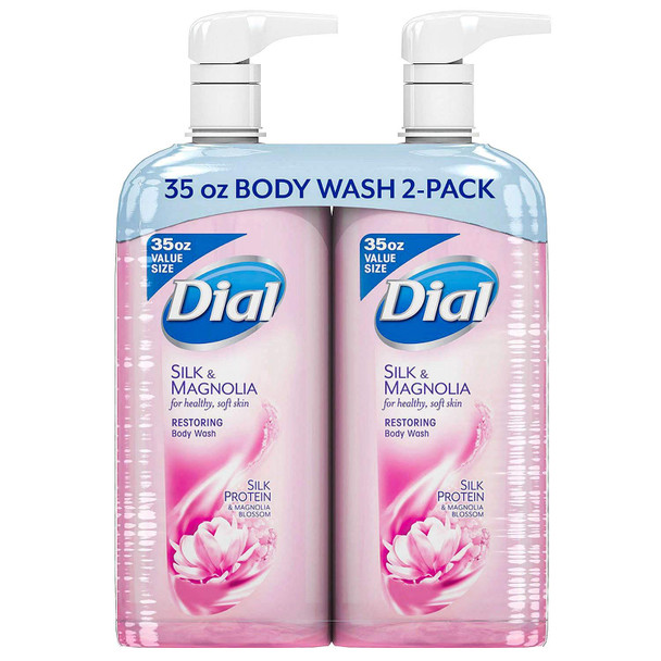 Dial Restoring Body Wash, Silk & Magnolia (35 fl. oz.)