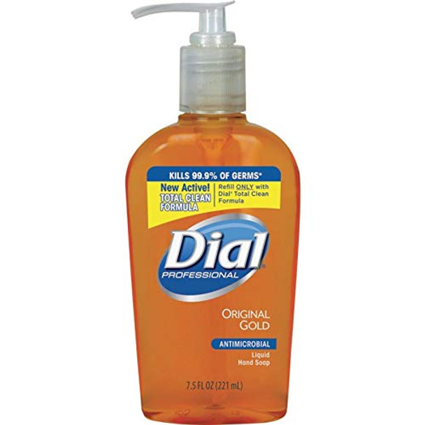 Liquid Dial Antimicrobial Liquid Soap, 7.5 oz Pump Bottle