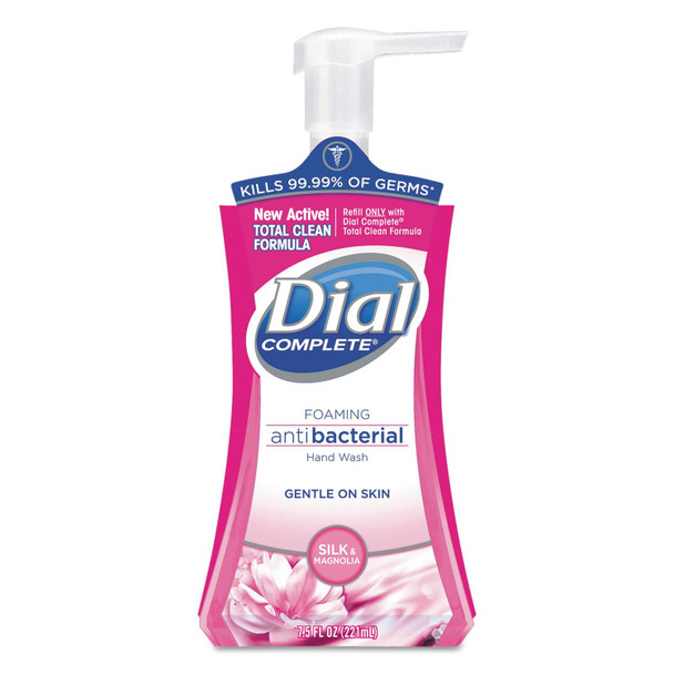Dial 09027Ct Antibacterial Foaming Hand Wash Spring Water Scent, 32 Oz Bottle, 6/Carton