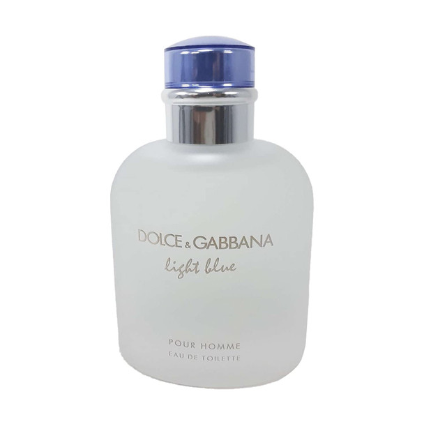 Dolce and Gabbana Light Blue Eau de Toilette Spray for Men, 4.2 Fl Oz